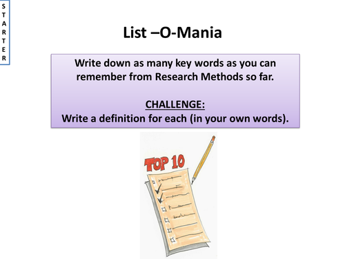 AQA AS research methods - sampling