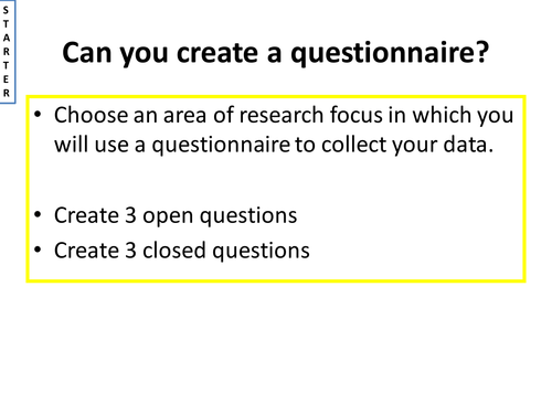 AQA AS Research Methods - self-report designs