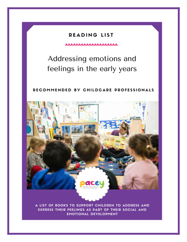 Reading list - addressing emotions and feelings in the early years