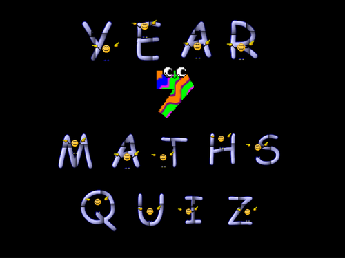 Low Ability Maths Quiz