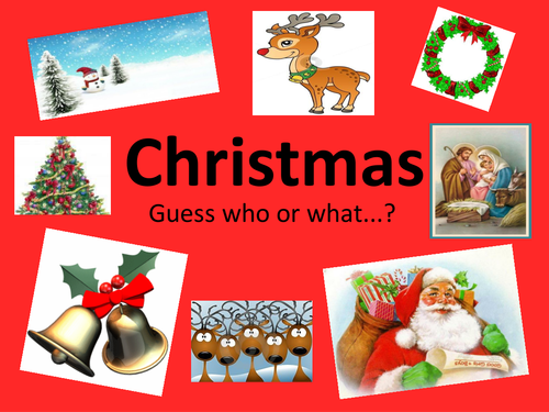 Christmas quiz - simple mainly picture based