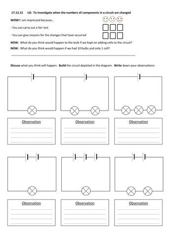 Circuit Diagrams Ks2 Tes