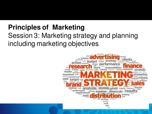 Understanding how to develop a marketing strategy including a marketing plan