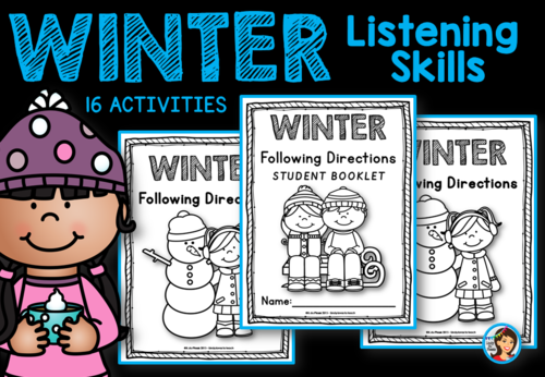 Winter Listening Skills (Following Directions)