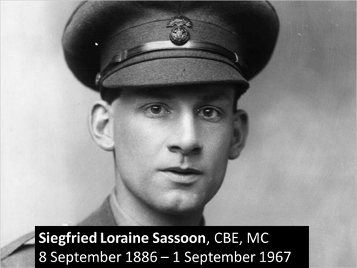 WAR POETRY 'Base Details' by Siegfried Sassoon