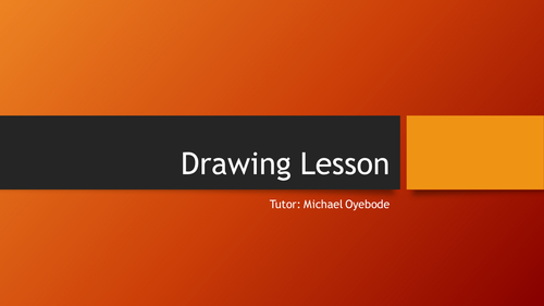 Drawing Methods Lesson