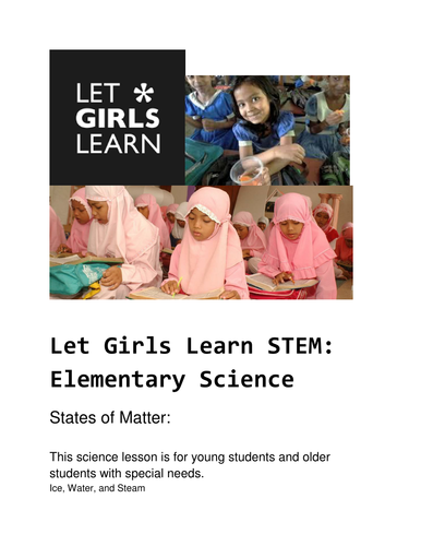 Let Girls Learn STEM: Elementary Science