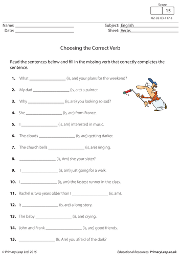 choosing-the-correct-verb-1-teaching-resources