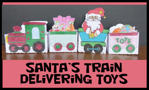 Christmas Crafts - Toy Train