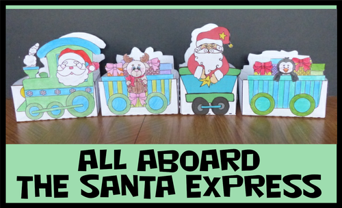 Christmas Crafts - The Santa Express