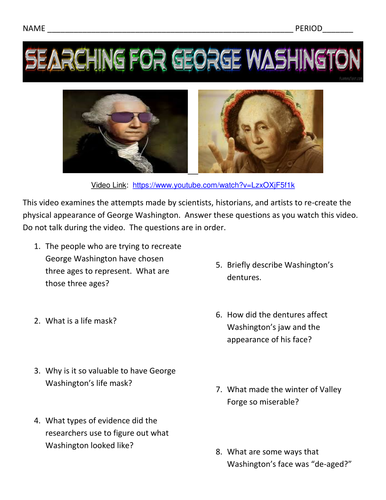 Searching for George Washington