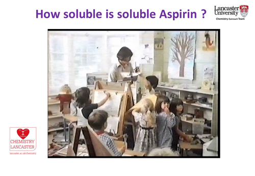 Alka-Seltzer titration exercise:  pH titration exhibiting buffering, and ppt. of Aspirin at pH < 2