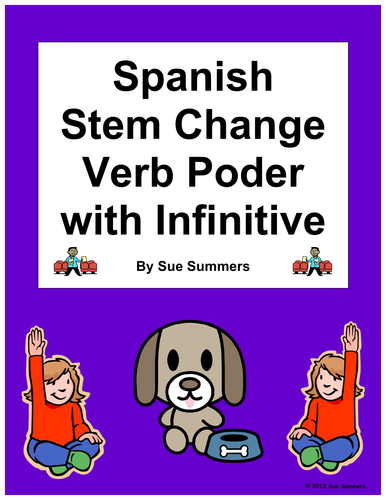 spanish-stem-change-verb-poder-10-translations-worksheet-teaching