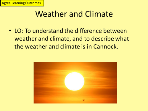Weather and climate
