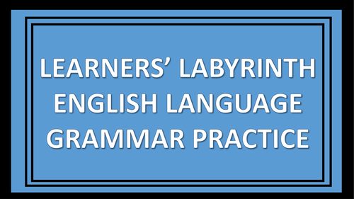 English Language Grammar Practice