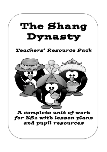 Shang Dynasty Planning and Resources Pack