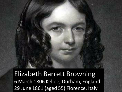 AQA Literature Poetry (Relationships) - 'Sonnet XXIX' by Elizabeth Barrett-Browning