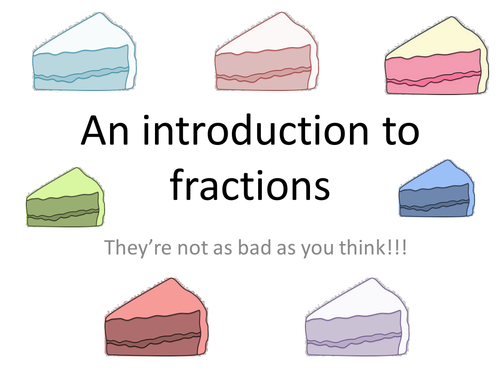 an introduction to fractions