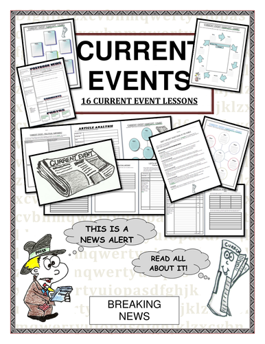Current Events 16 Different Lessons!