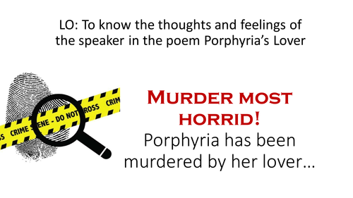 Porphyria's Lover poem by Robert Browning