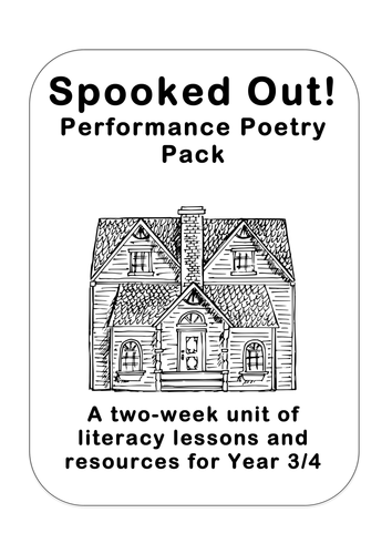 'Spooked Out!'  Poetry Planning for 2nd/3rd Grade