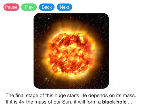 Life Cycle Of Massive Stars (Video)