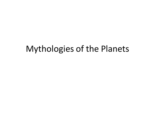 Mythology