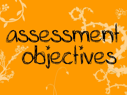 AQA GCSE Assessment Objectives PowerPoint Presentation