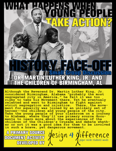 History Face-Off Debate/Discussion: Martin Luther King, Jr. and the Children of Birmingham