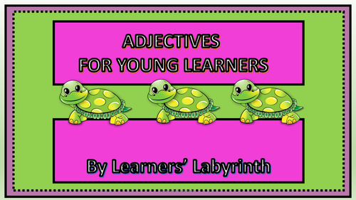 Adjectives For Young Learners