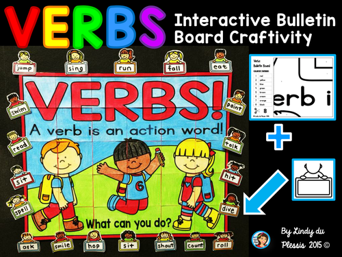 Verbs Interactive Bulletin Board