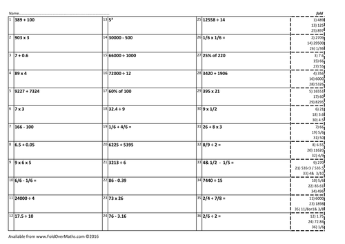 Ks2 maths sats papers 2016 image