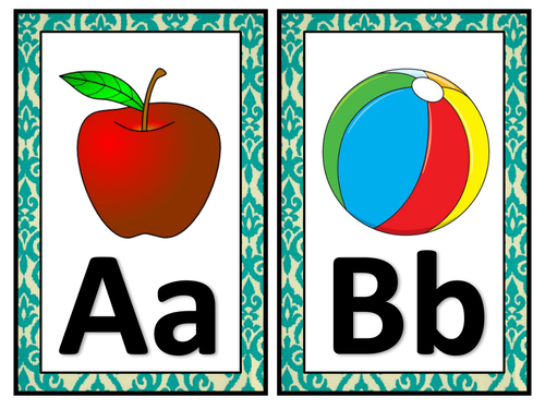 Alphabet Letter Cards 