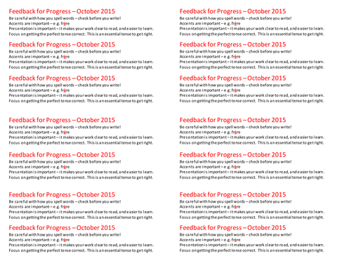 MFL Feedback Stickers template