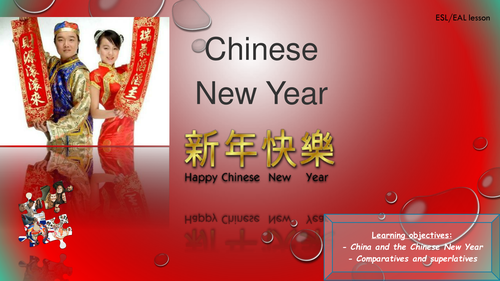Chinese New Year ( lesson + student activities )