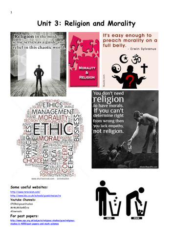 AQA Religious Studies B revision guide, Units 3 and 4