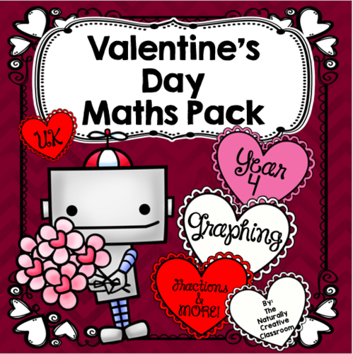Valentine's Maths Pack for Year 4