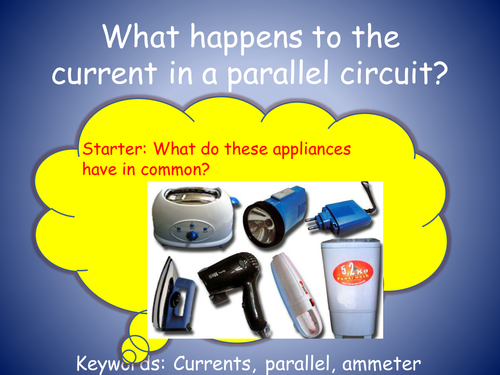 Measuring current in a parallel circuit