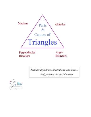 Geometry Triangle Parts and Centers