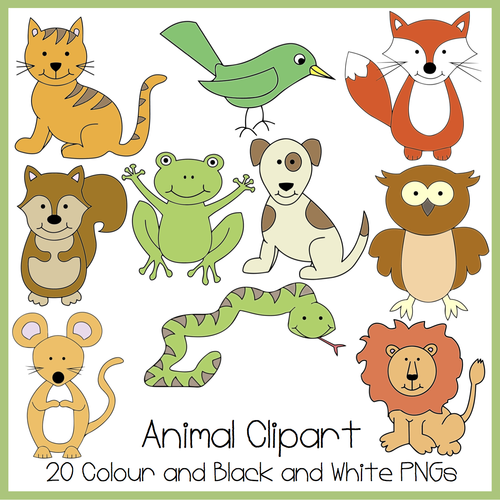 Animal Clipart | Teaching Resources