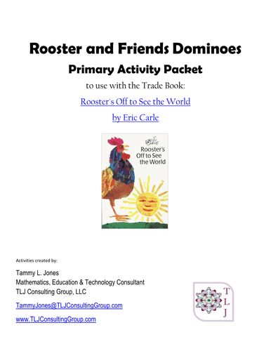 Rooster and Friends Dominoes 