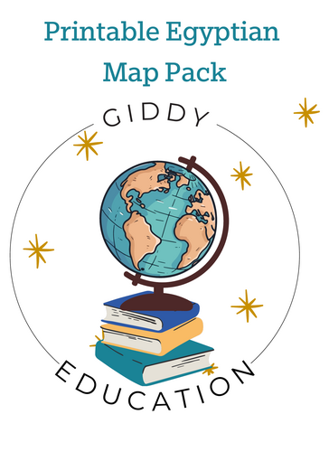 Ancient Egypt Map Pack by MissRoskell - Teaching Resources - Tes