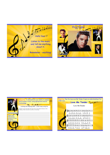 Elvis Presley - Love Me Tender - 8 engaging and fun lessons :-)