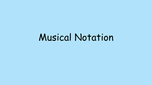 Music Notation