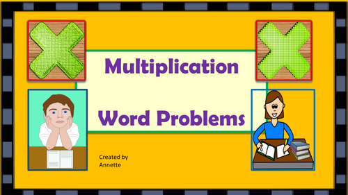 Multiplication Word Problems