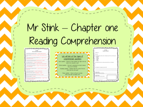  Reading Comprehension – Mr Stink
