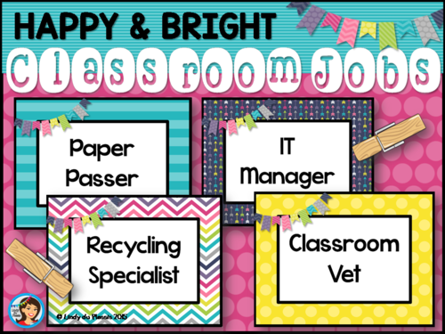 Classroom Jobs