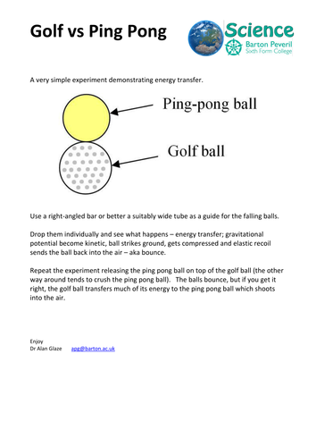 Energy Transfer Demonstration