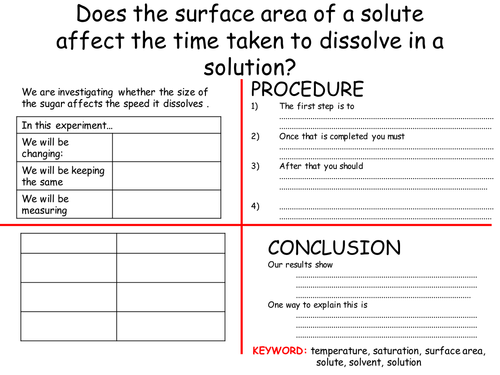 Granny's sweet tea: What factors affect solubility? 