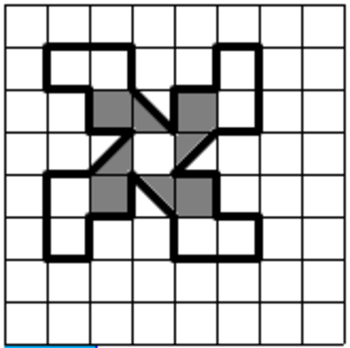 Completing symmetrical pictures